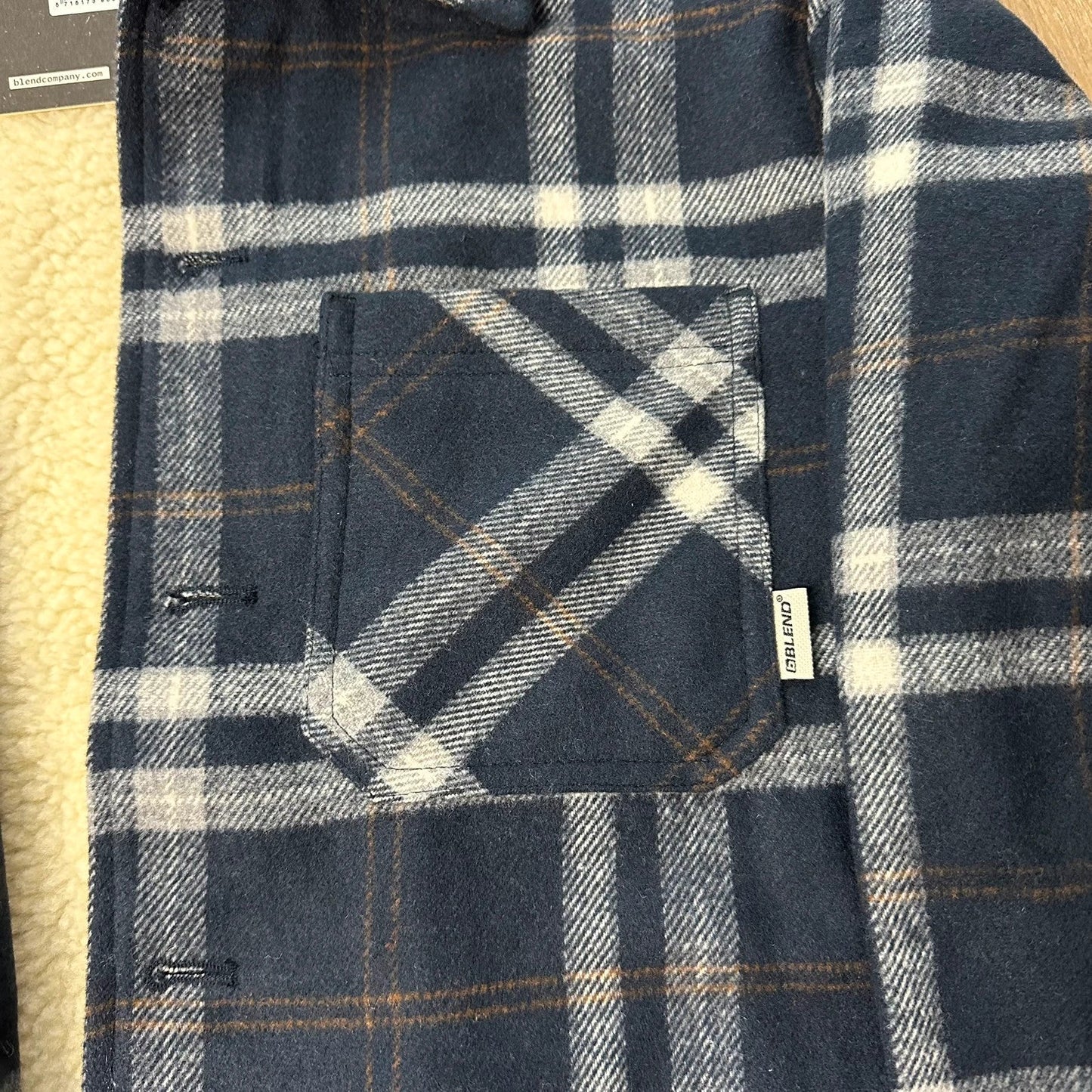 Blend labai šilti marškiniai/striukė (overshirt) Spley