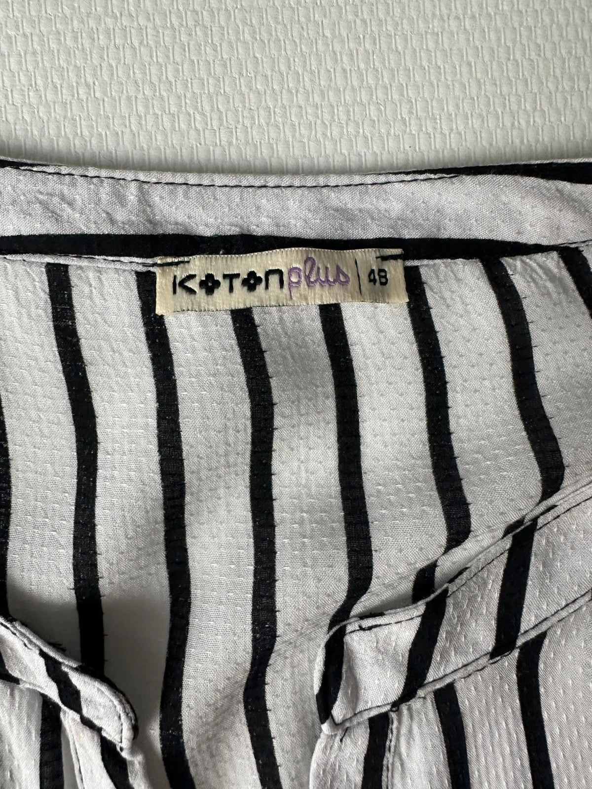 Koton Plus Moteriški Marškinėliai, 4XL Spley