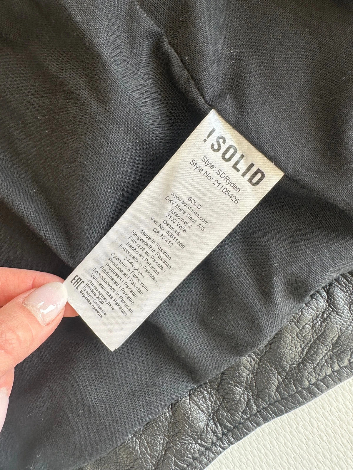 Solid Odinė Vyriška Striukė, L Spley