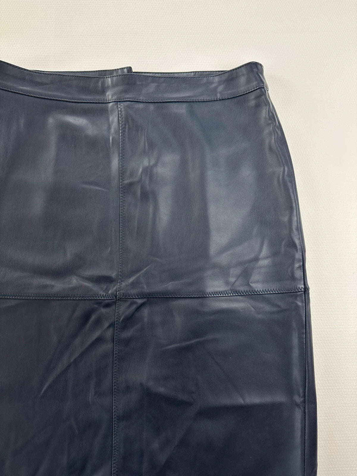 Vila Clothes Dirbtinės Odos Sijonas, M Spley