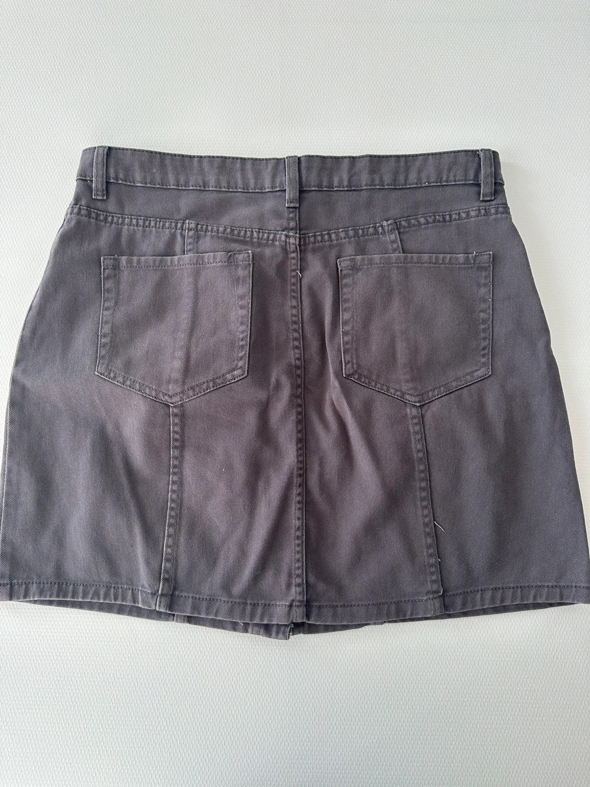 Denim by Tu Džinsinis Sijonas su Sagomis per Vidurį, XL Spley