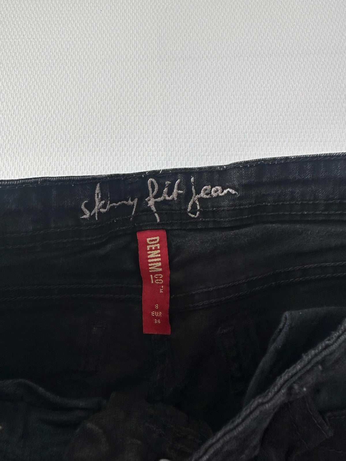 Denim Co Skinny Fit Džinsai, S Spley