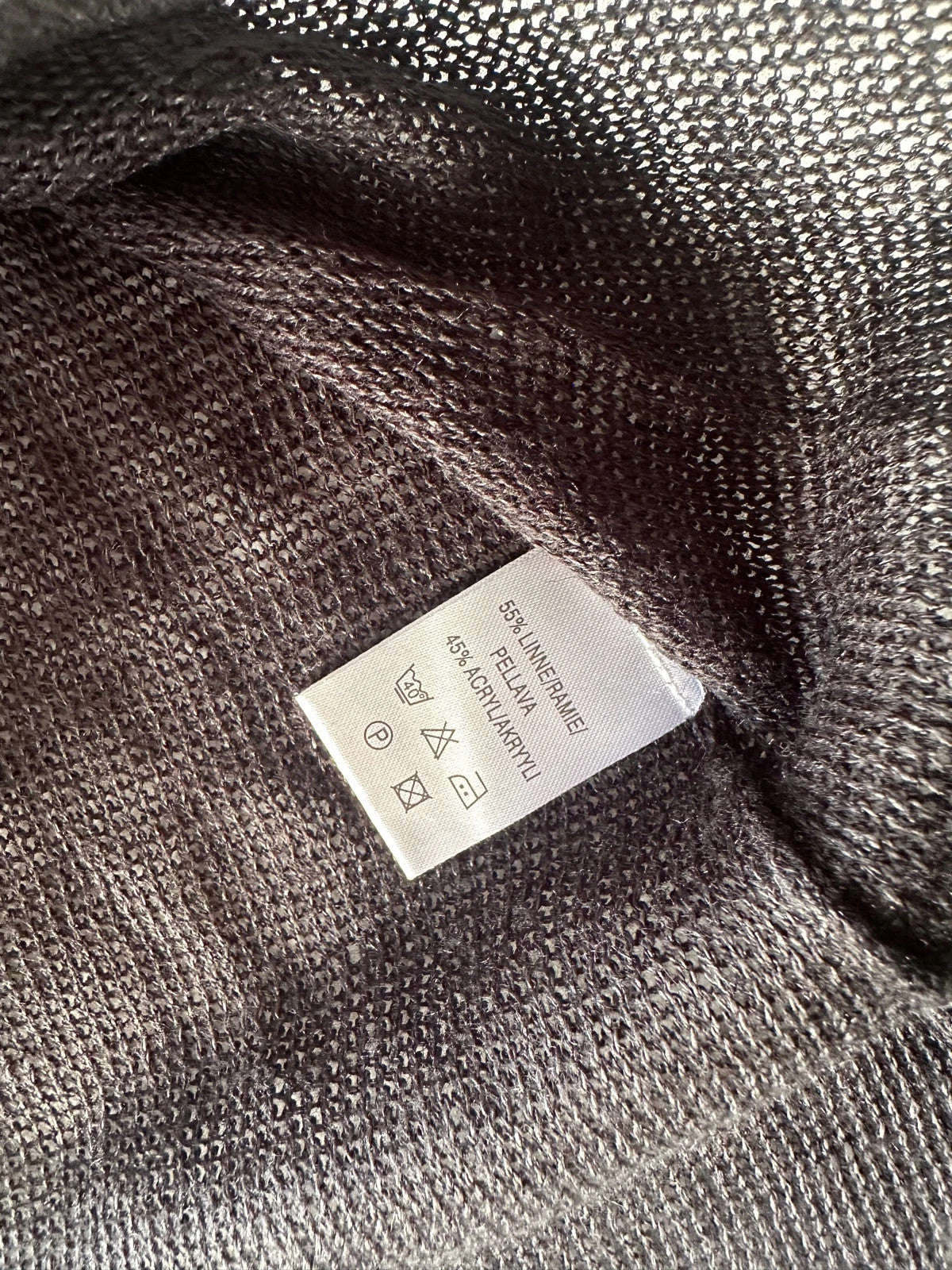 Flash Juoda Nerta Megzta Suknelė, M Spley
