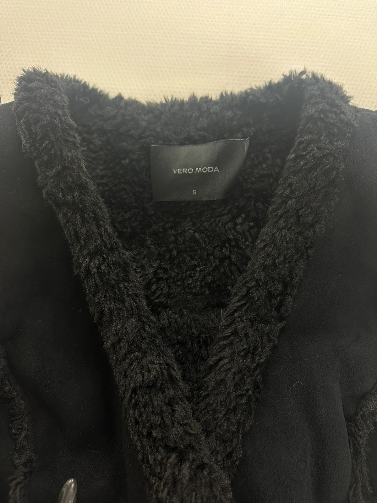 Vero Moda Šilta Juoda Moteriška Liemenė, S Spley