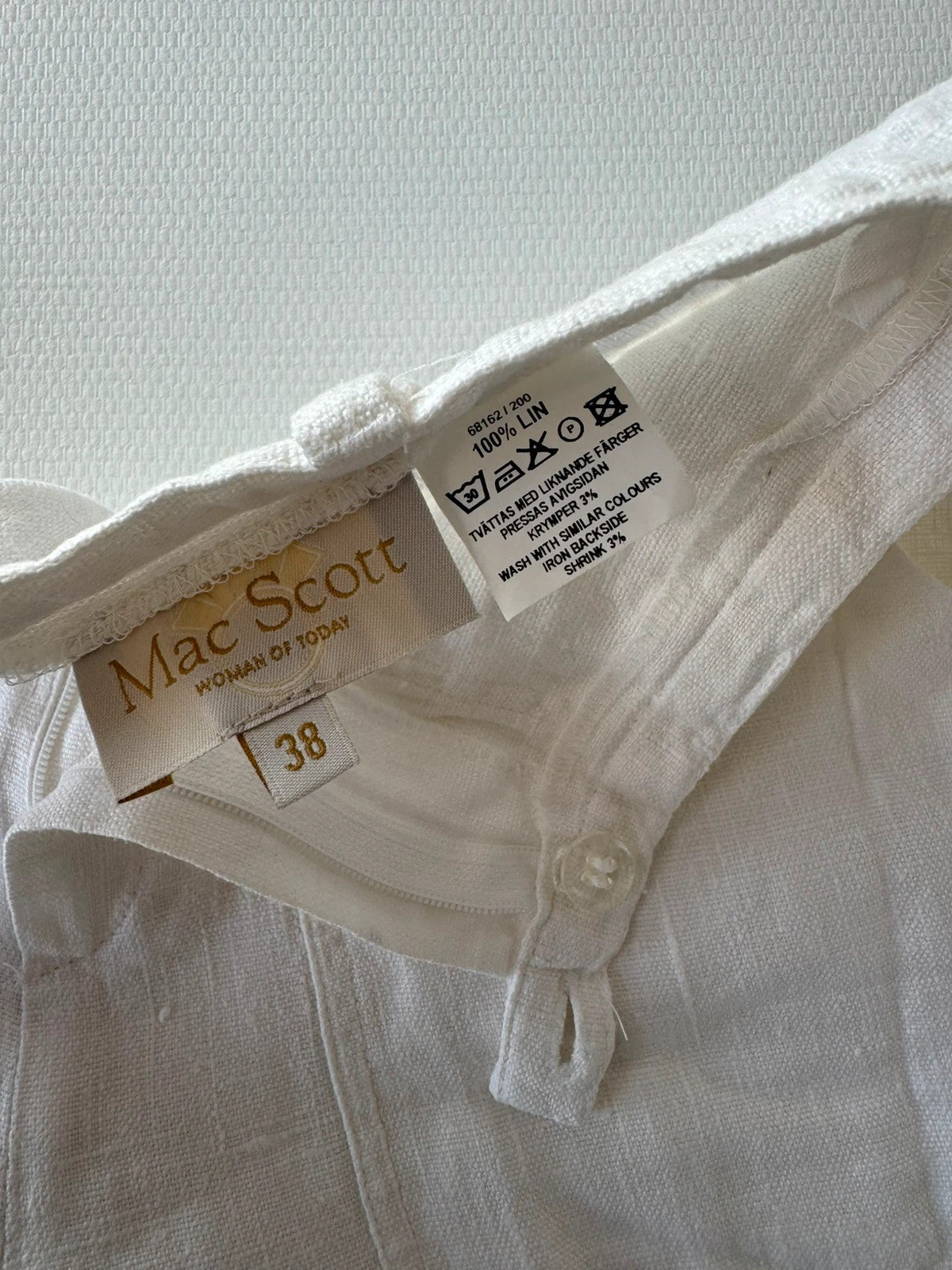 Mac Scott Moteriškos Lininės Kelnės, M Spley