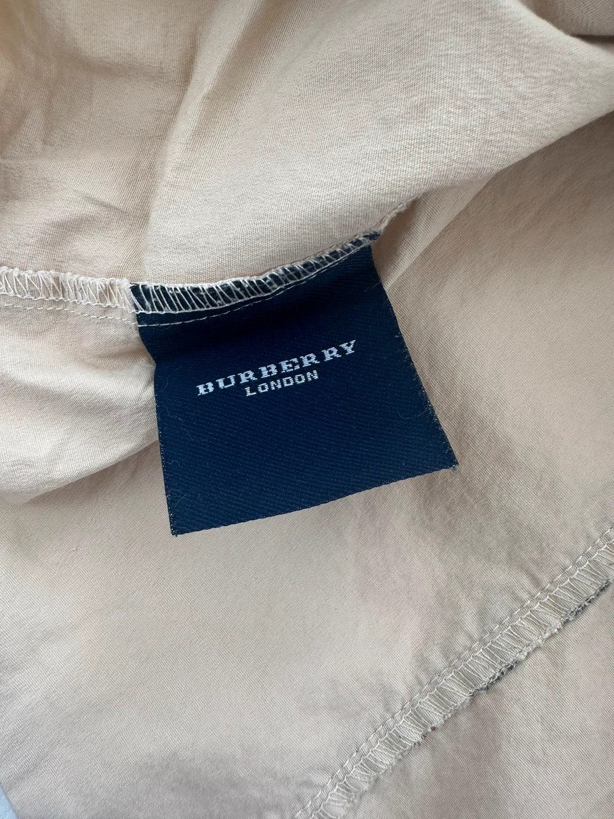 Burberry London Smėlio Spalvos Marškiniai, XL Spley