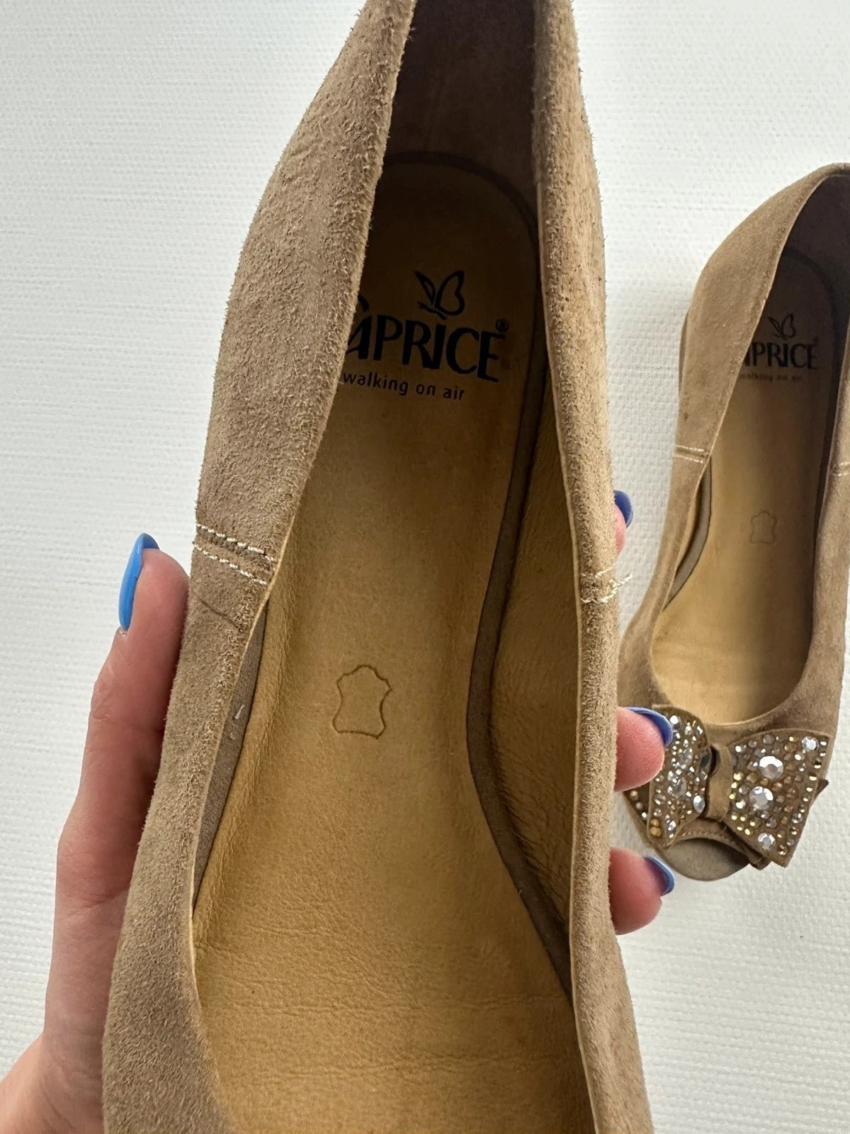Caprice Moteriški Odiniai Bateliai, 38 - Spley
