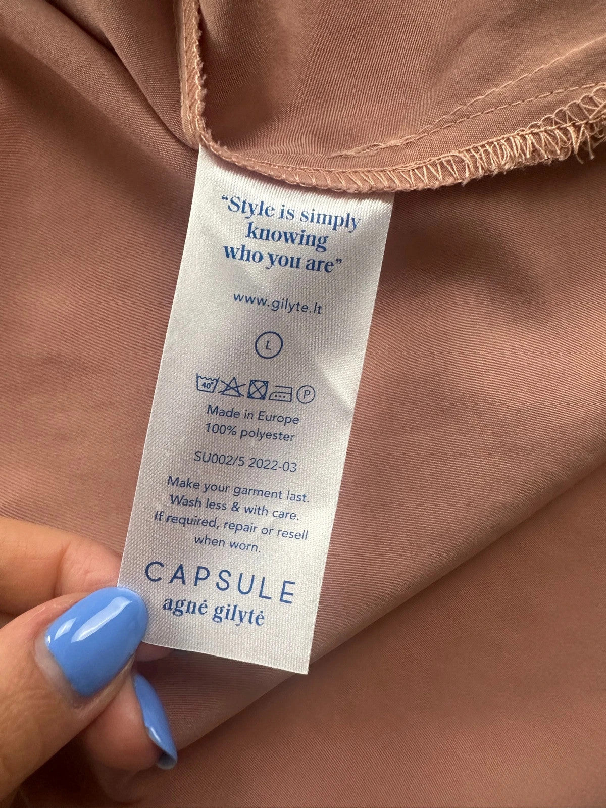 Capsule by Agnė Gilytė Puiki Suknelė, L - Spley