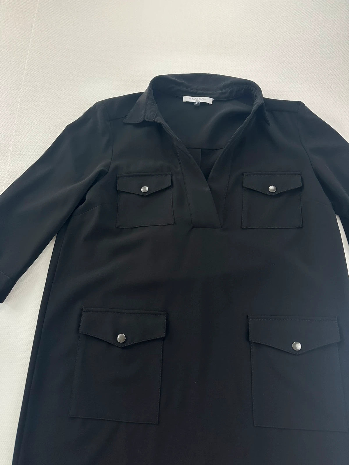 Gerard Darel Elegantiška Juoda Suknelė, L - Spley