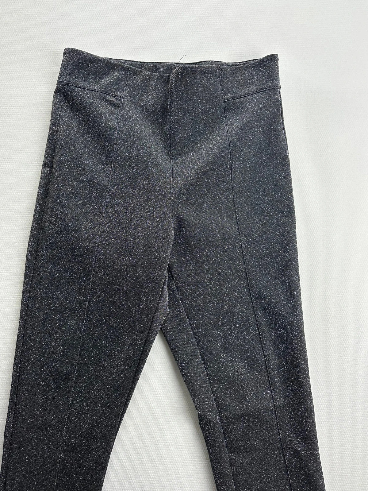 H&M Moteriškos Blizgančios Kelnės, XL Spley