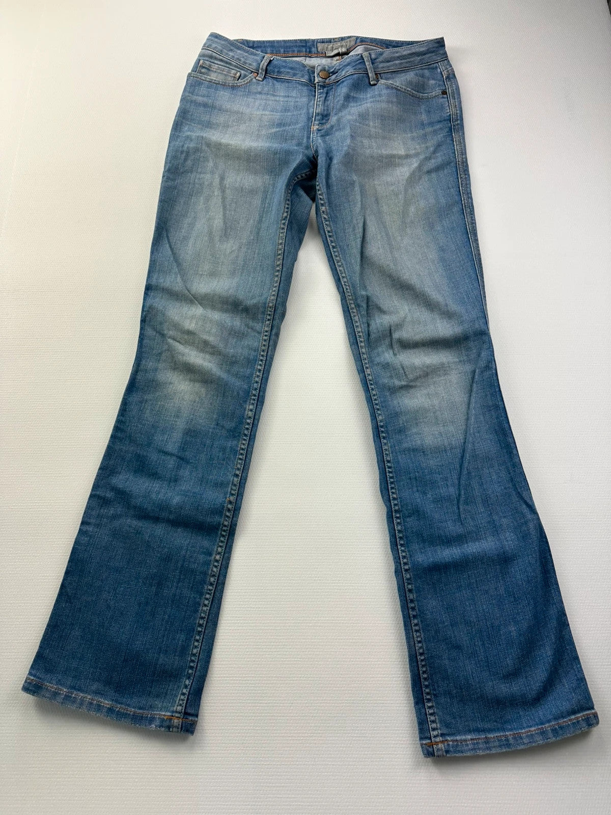 Zara Vintage Platėjantys Džinsai, XL Spley