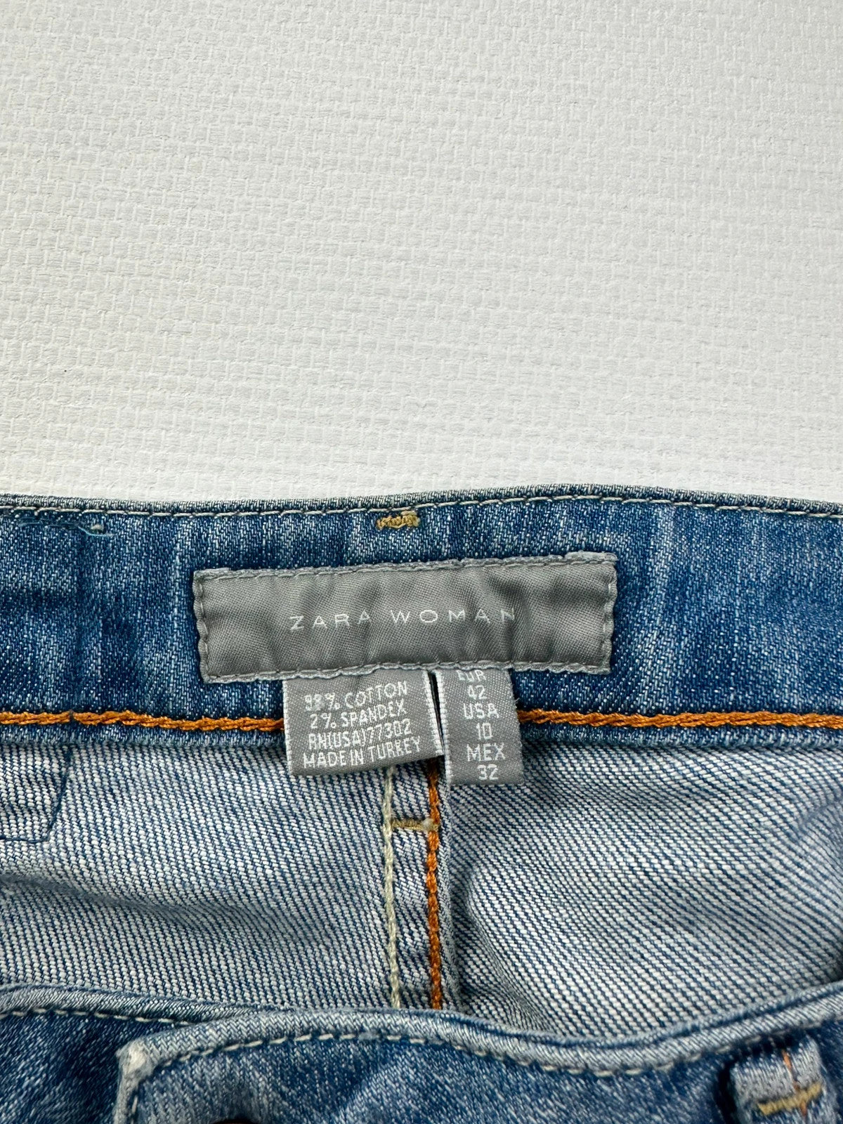 Zara Vintage Platėjantys Džinsai, XL Spley