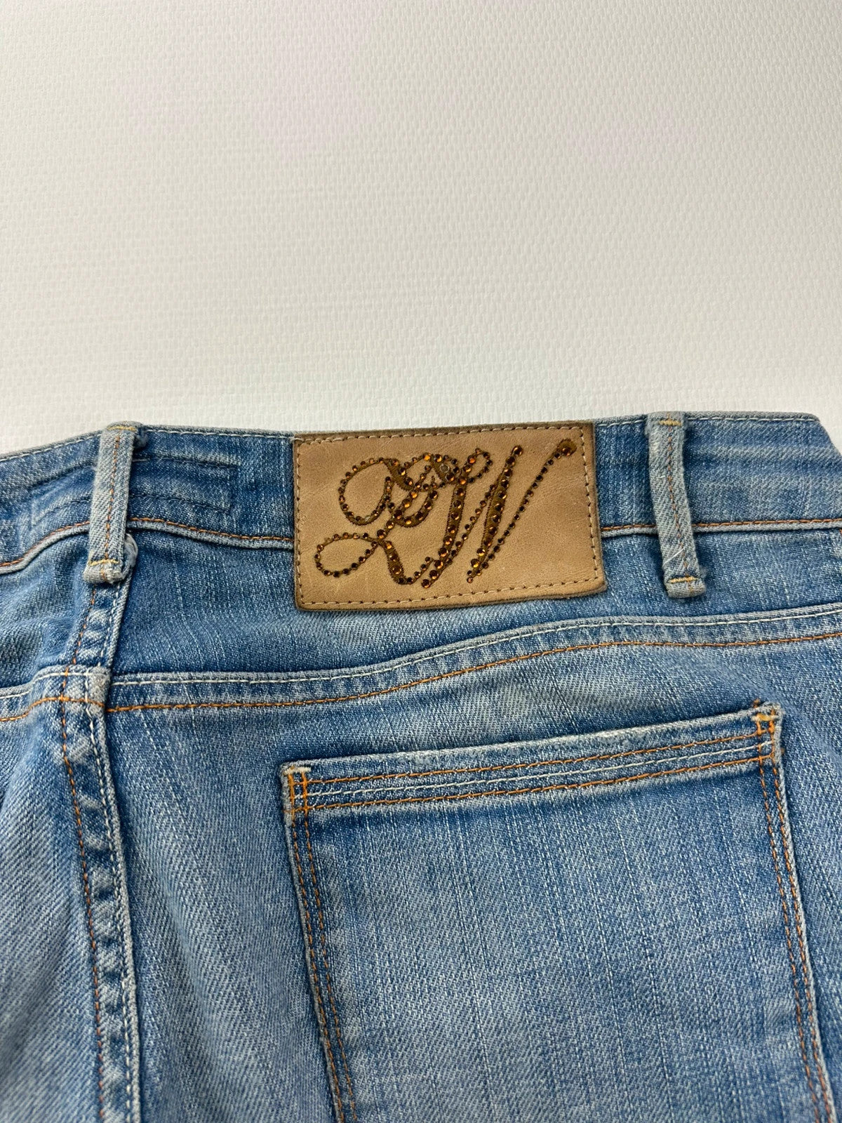 Zara Vintage Platėjantys Džinsai, XL Spley