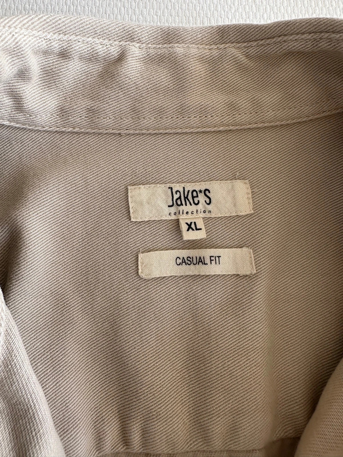Jake*s Vyriški Marškiniai/Overshit 100% Medvilnė, XL Spley