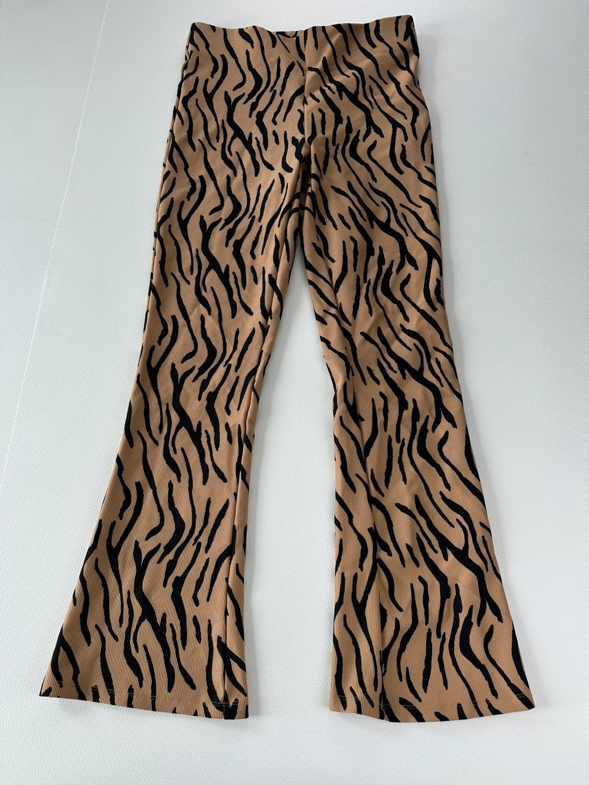 Ladies Fashion Tigro Rašto Kelnės, L - Spley