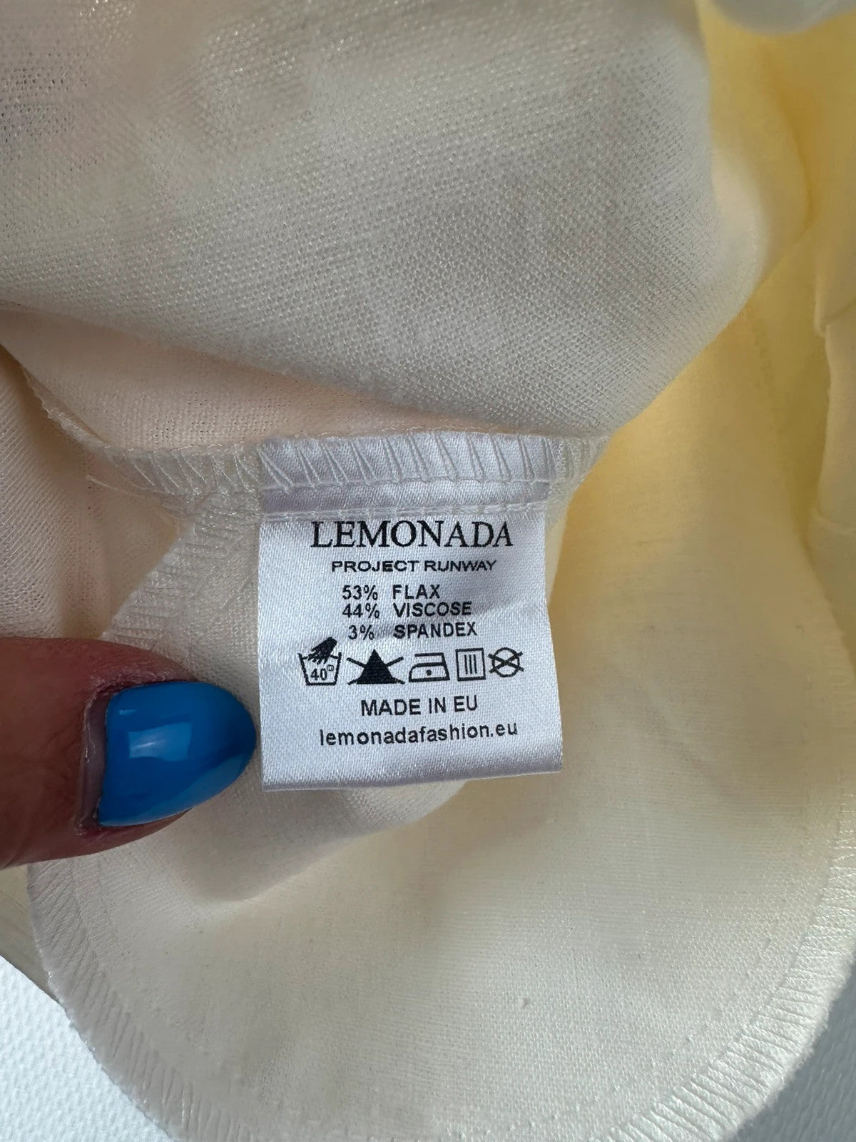LeMonada Šviesūs Šortai su Linu, S - Spley