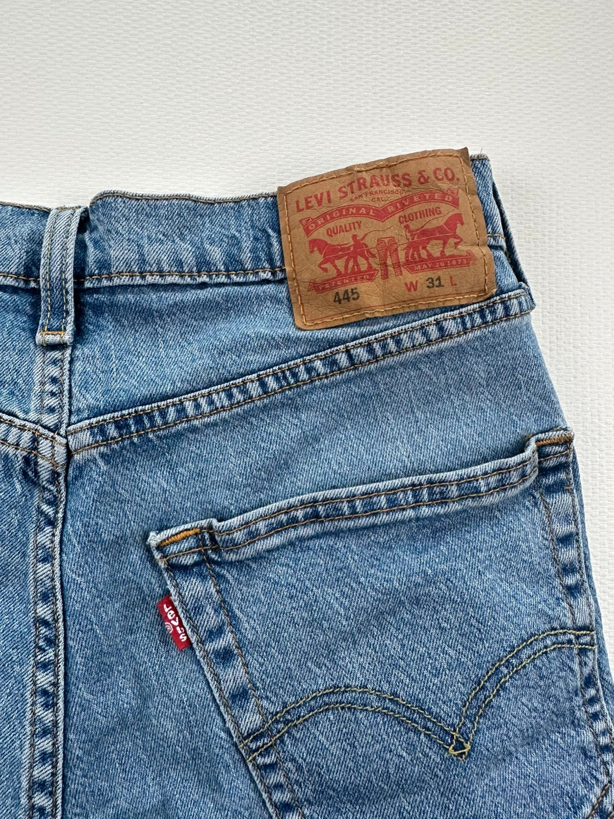 Levi's Vyriški Džinsiniai Šortai 445, W31 Spley