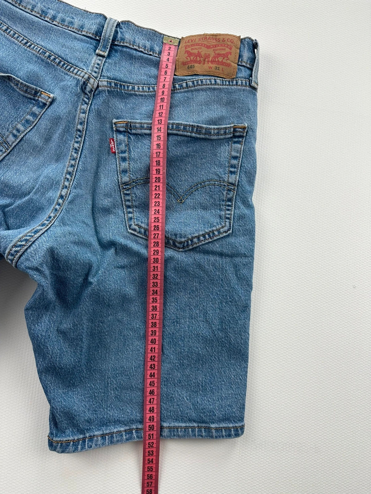 Levi's Vyriški Džinsiniai Šortai 445, W31 Spley