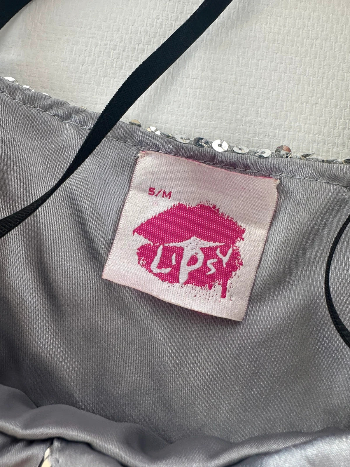 Lipsy Puošni Blizganti Suknelė, S - Spley