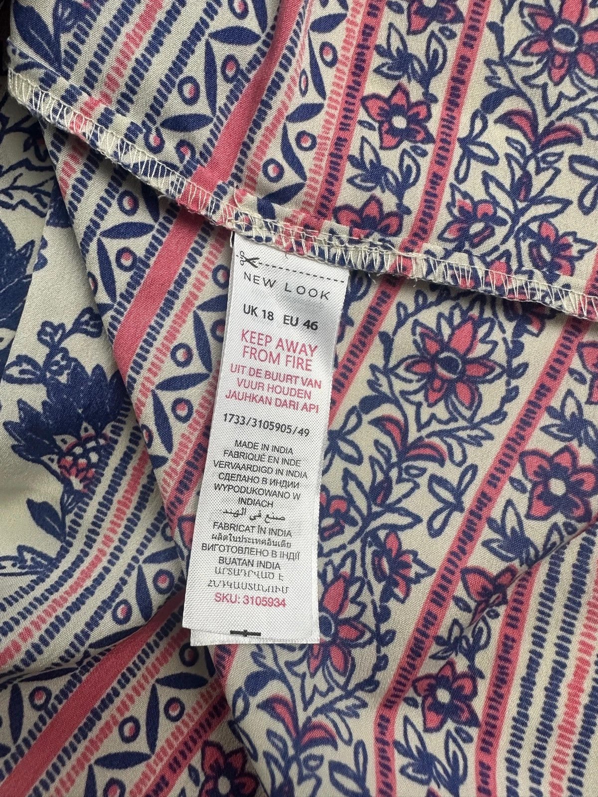 New Look Gėlėta Suknelė, 3XL - Spley