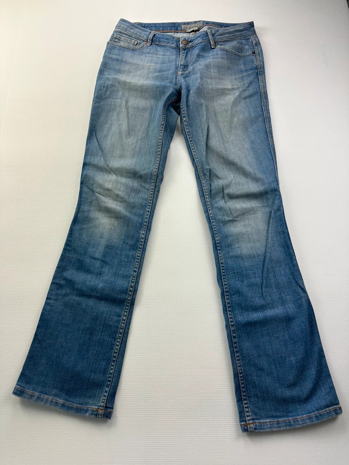 Zara Vintage Platėjantys Džinsai, XL - Spley