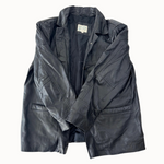 Vintage Genuine Leather Moteriška Odinė Sriukė, L