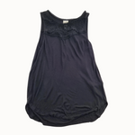 H&M Juoda Palaidinė su Nėriniais, XS