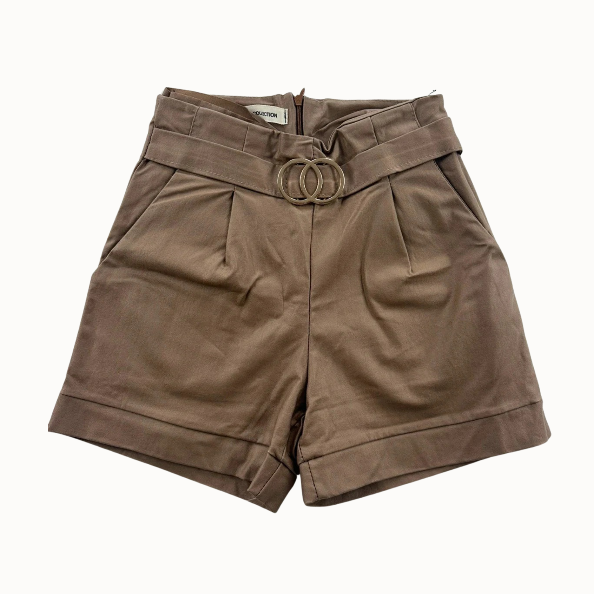 New Collection Dirbtinės Odos Moteriški Šortai, S