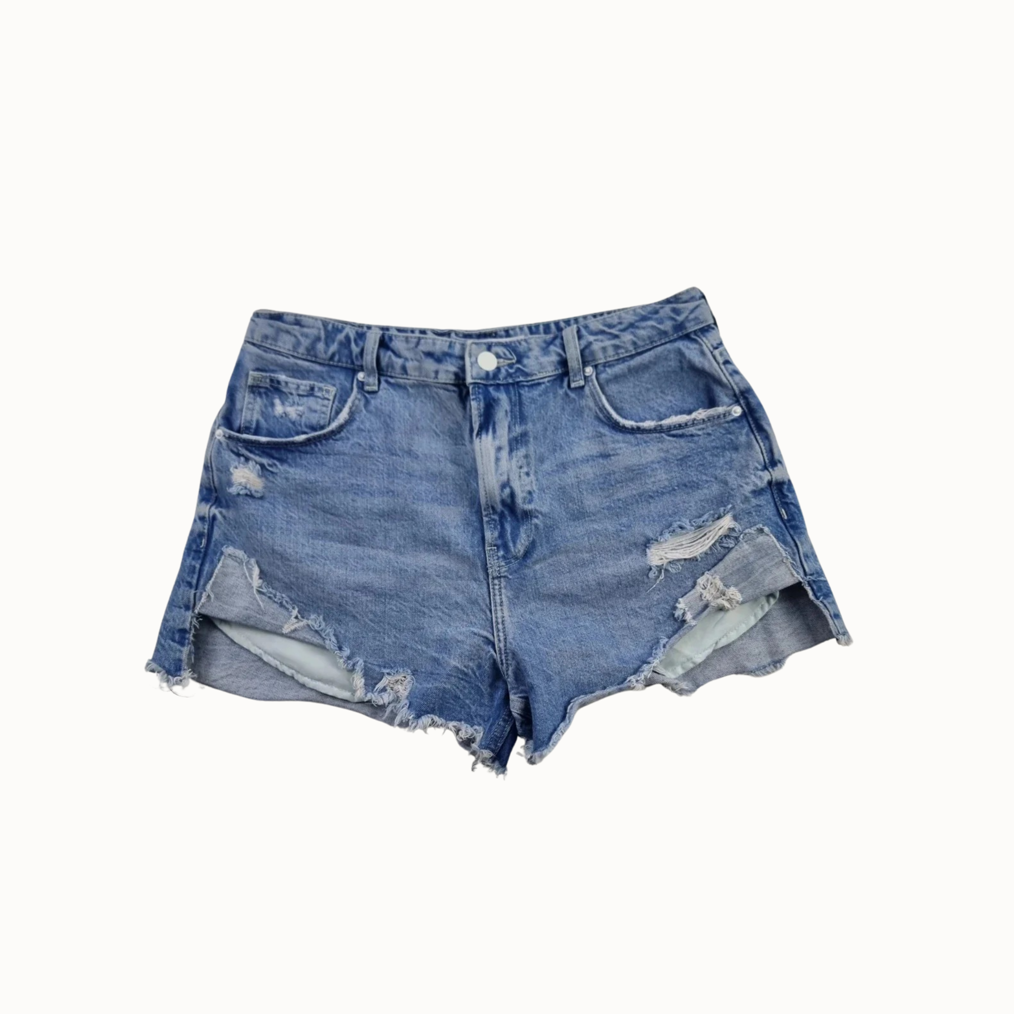 Bershka Džinsiniai Šortai, L