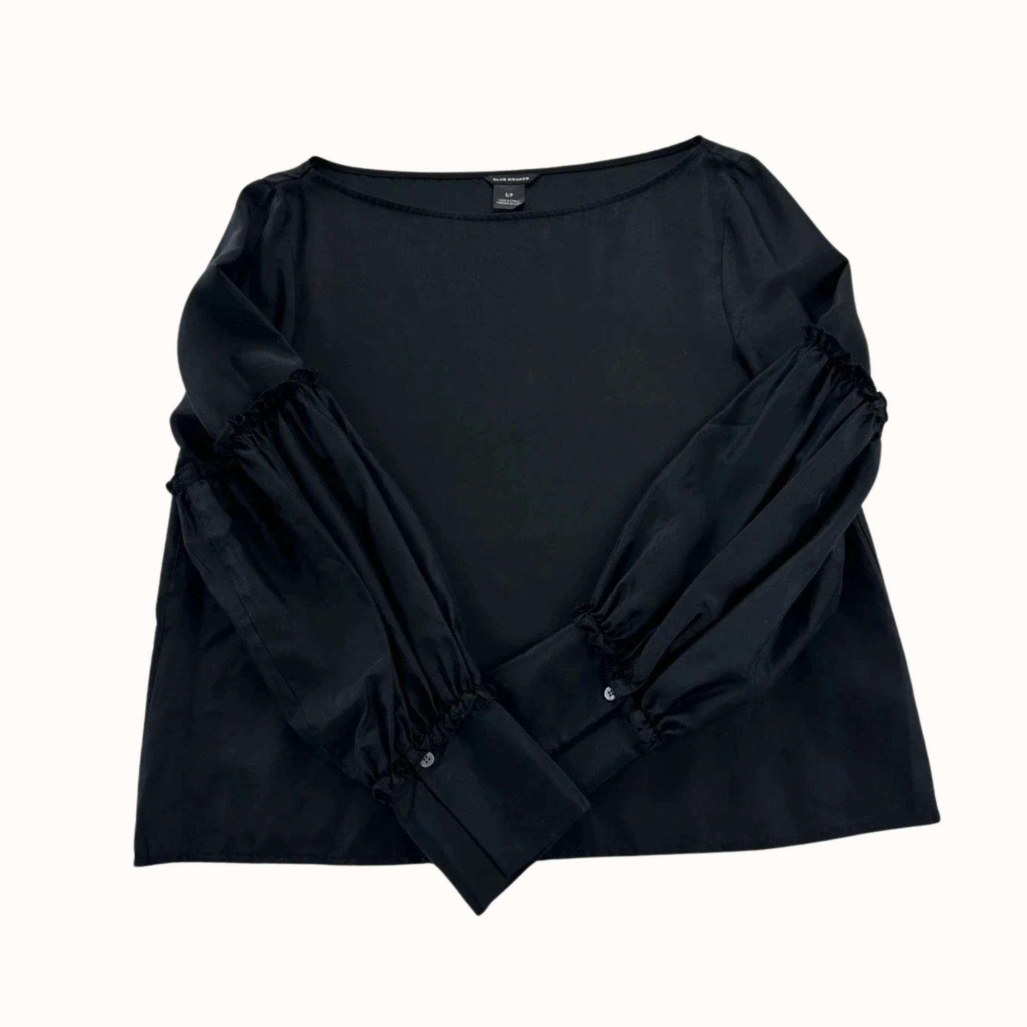 Club Monaco Klasikinė Elegantiška Šilkinė Palaidinė, S