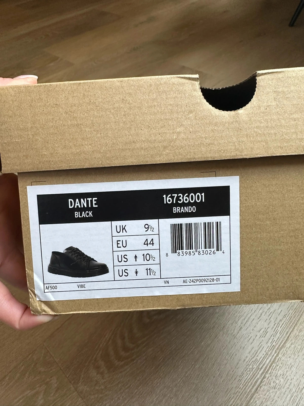 Dr. Martens Dante vyriški batai, 44 Spley