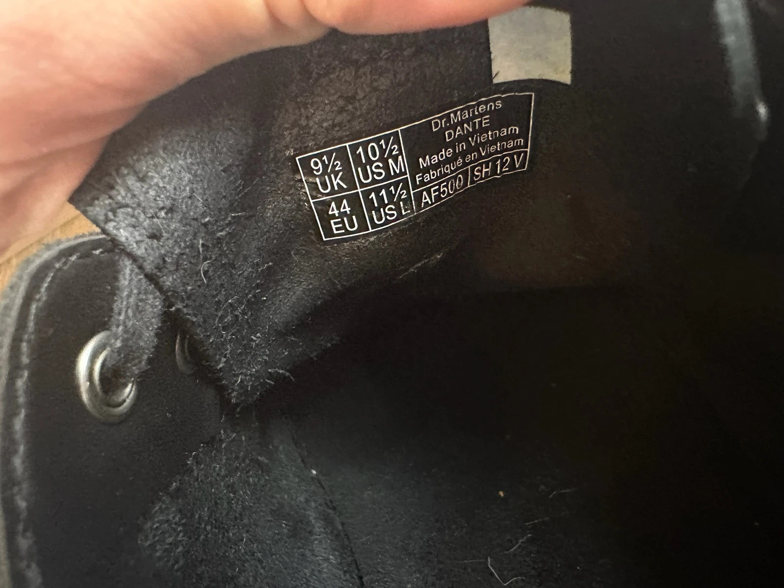 Dr. Martens Dante vyriški batai, 44 Spley