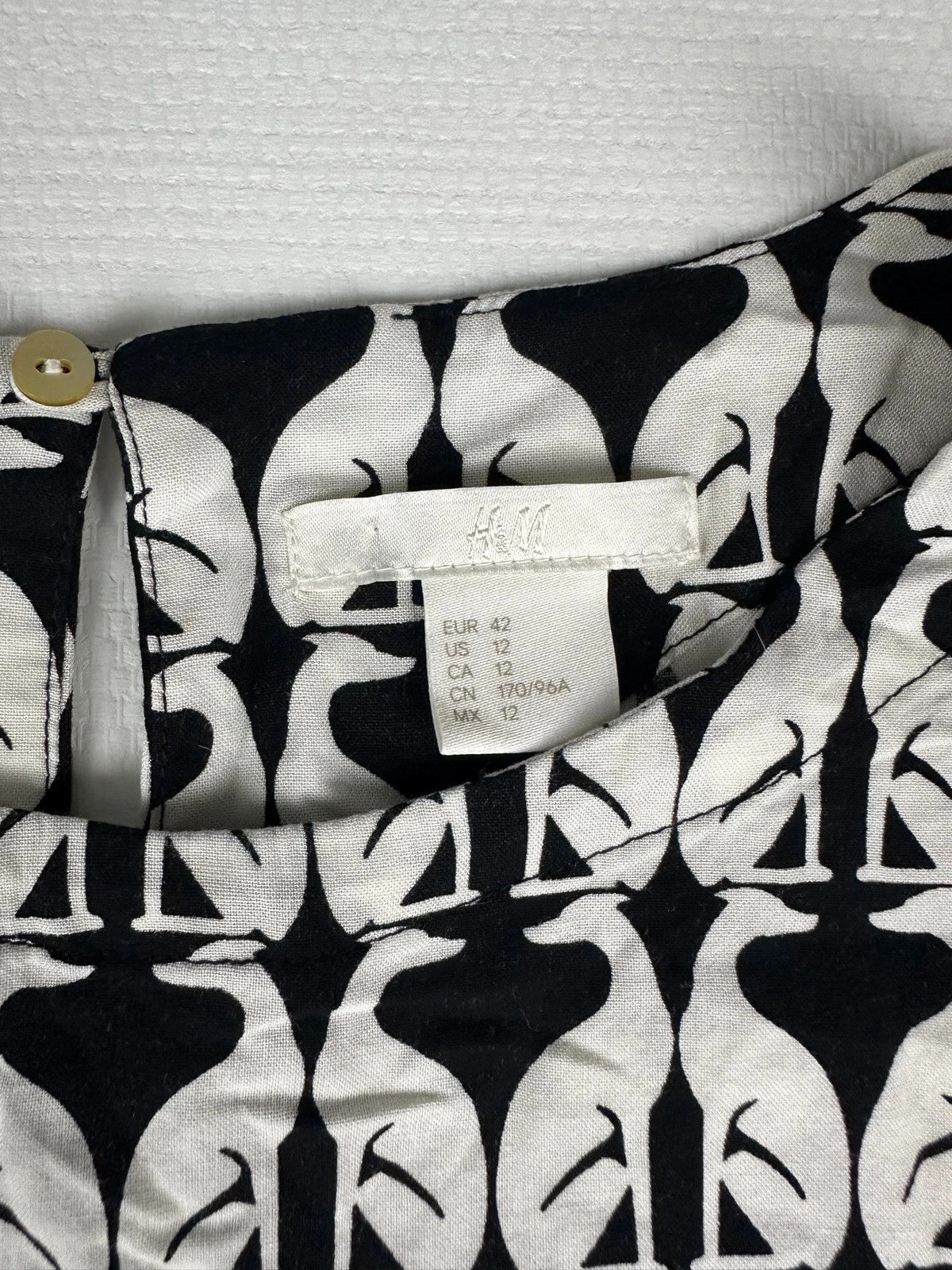 H&M Moteriška Marga Suknelė, XL Spley