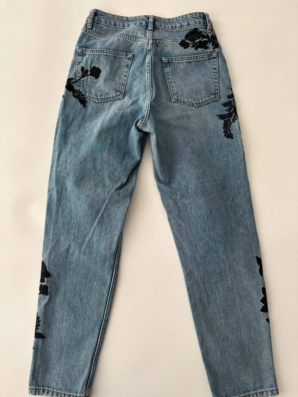 TopShop Moteriški Džinsai su Raštu, XS Spley