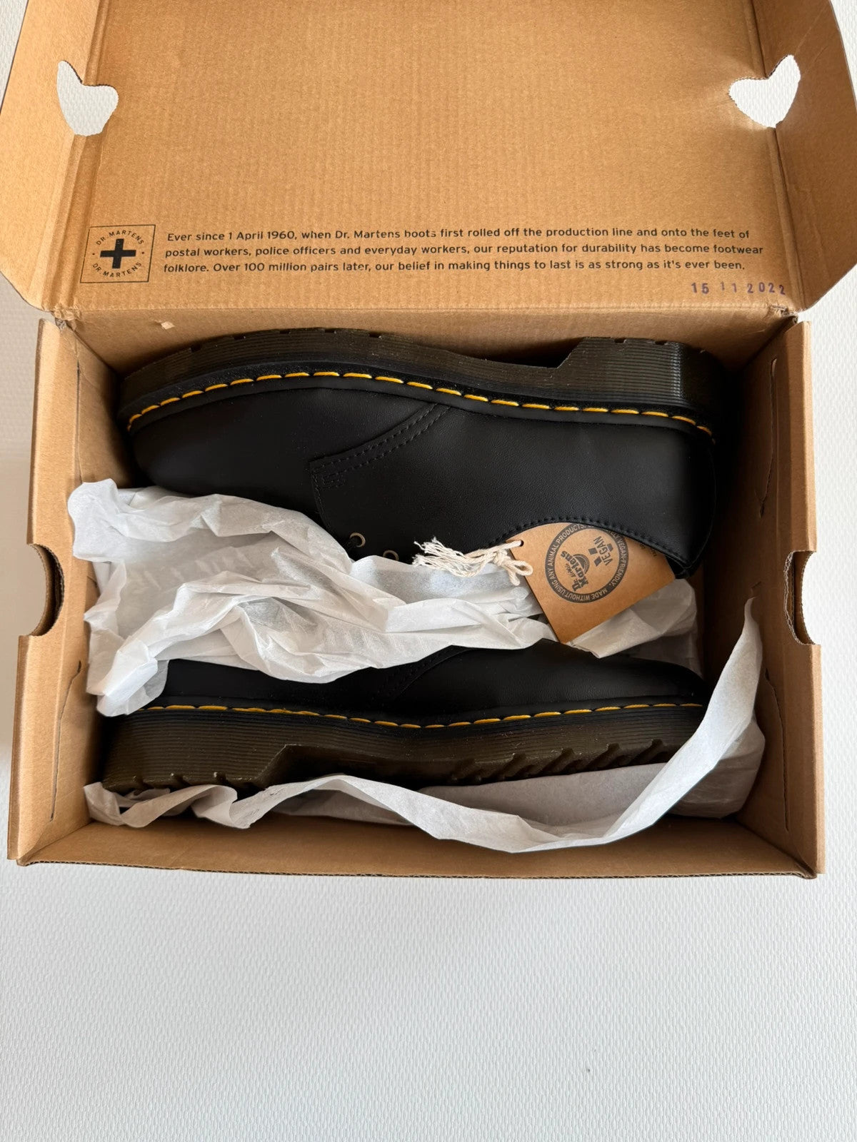 Dr Martens Moteriški Vegan 1461 Batai, 39 Spley