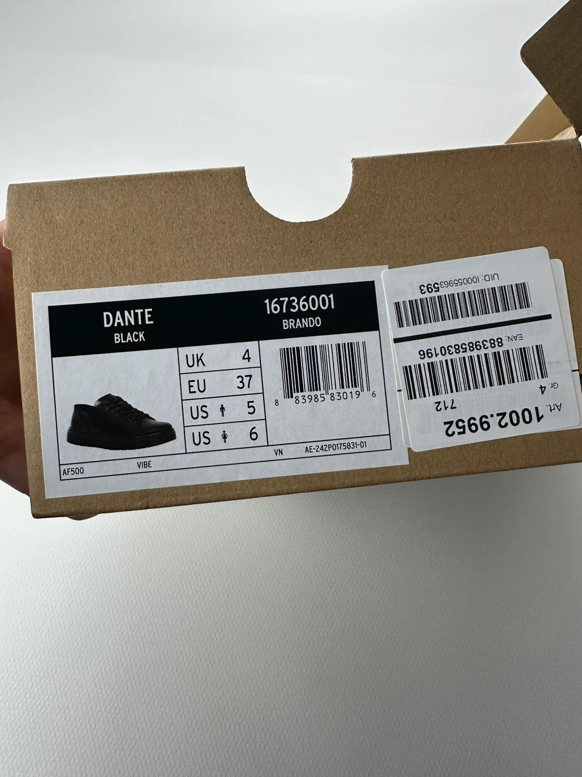 Dr. Martens Moteriški Sportbačiai ‘Dante’, 37 Spley