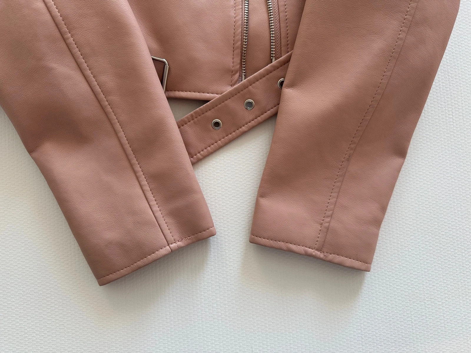Pull & Bear Dirbtinės Odos Švarkelis, S Spley