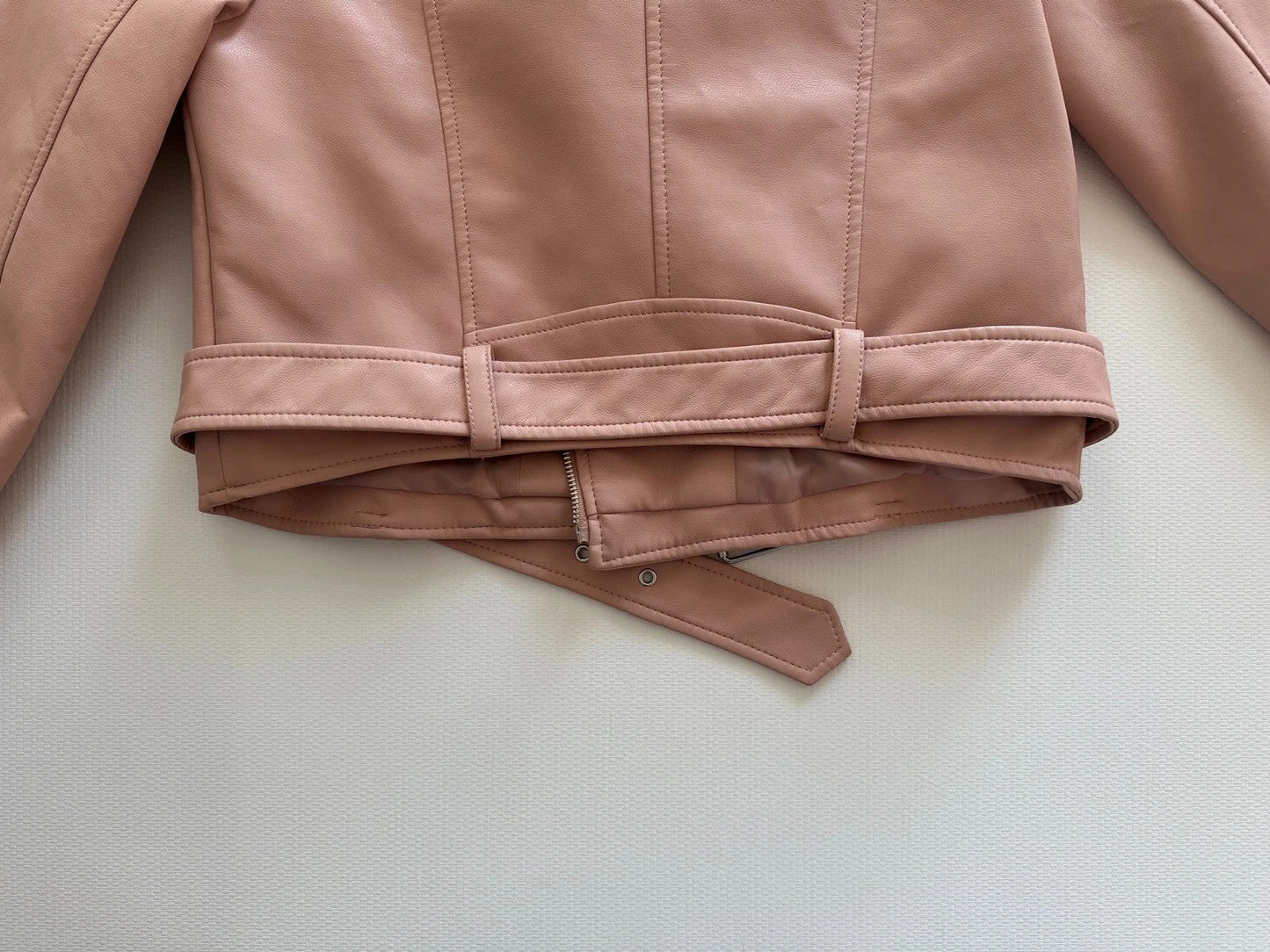 Pull & Bear Dirbtinės Odos Švarkelis, S Spley