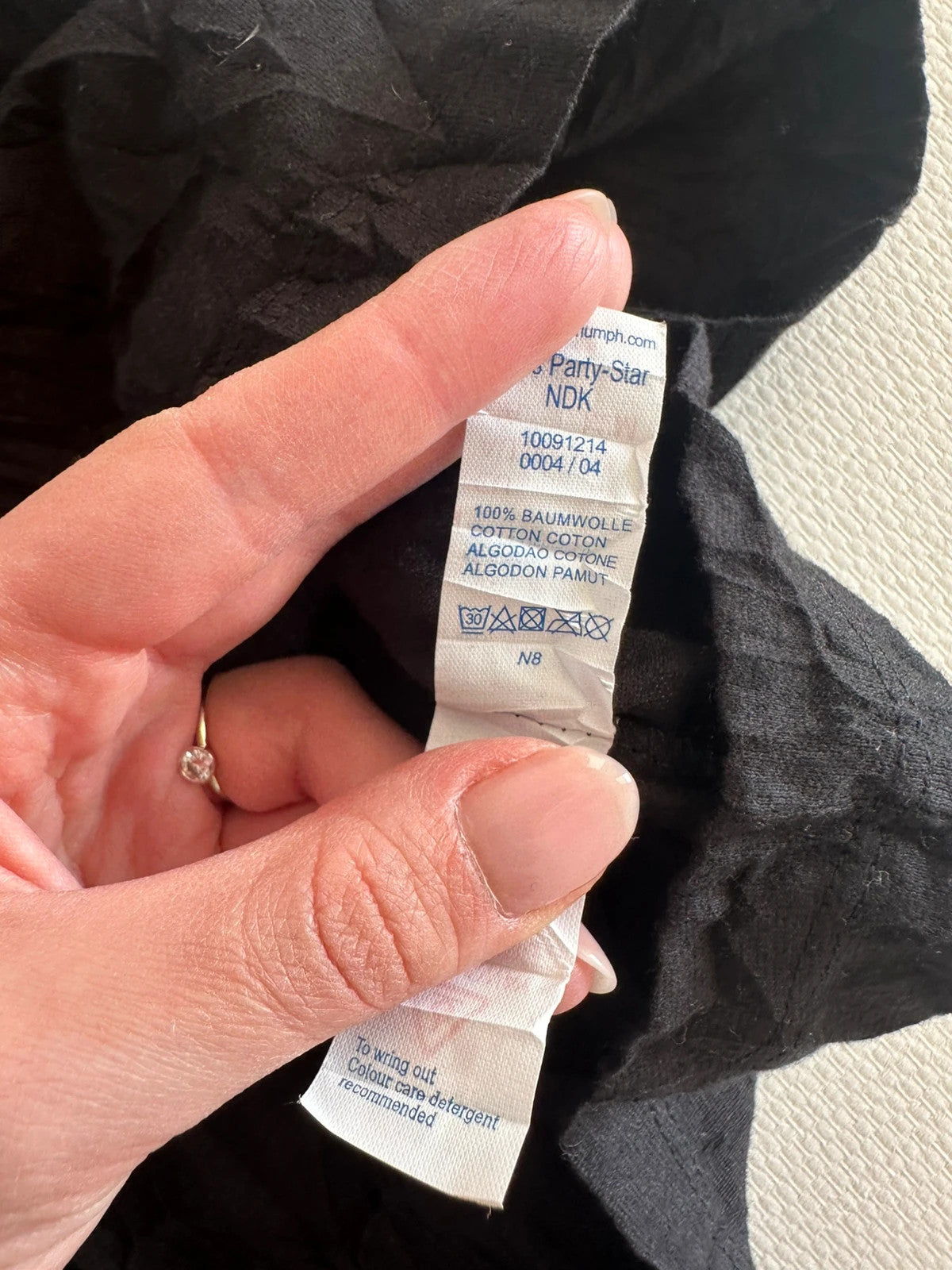 Triumph Moteriška Juoda Suknelė, M Spley