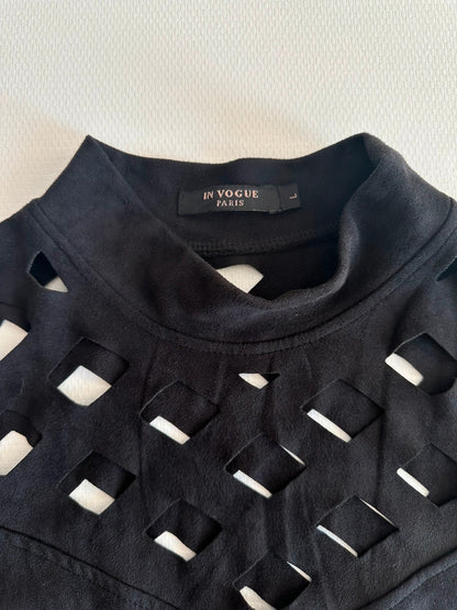 In Vogue Paris Puošni Juoda Suknelė, L Spley