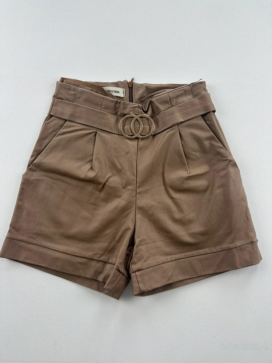 New Collection Dirbtinės Odos Šortai, S Spley
