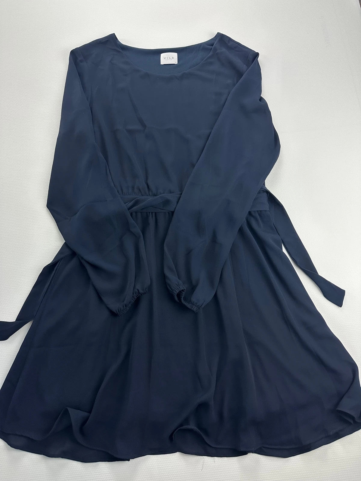 VILA Clothes Mėlyna Lengva Suknelė, L Spley
