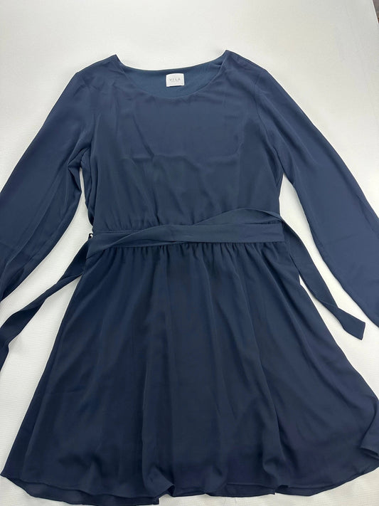 VILA Clothes Mėlyna Lengva Suknelė, L Spley