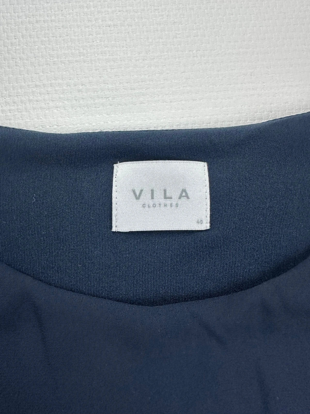 VILA Clothes Mėlyna Lengva Suknelė, L Spley