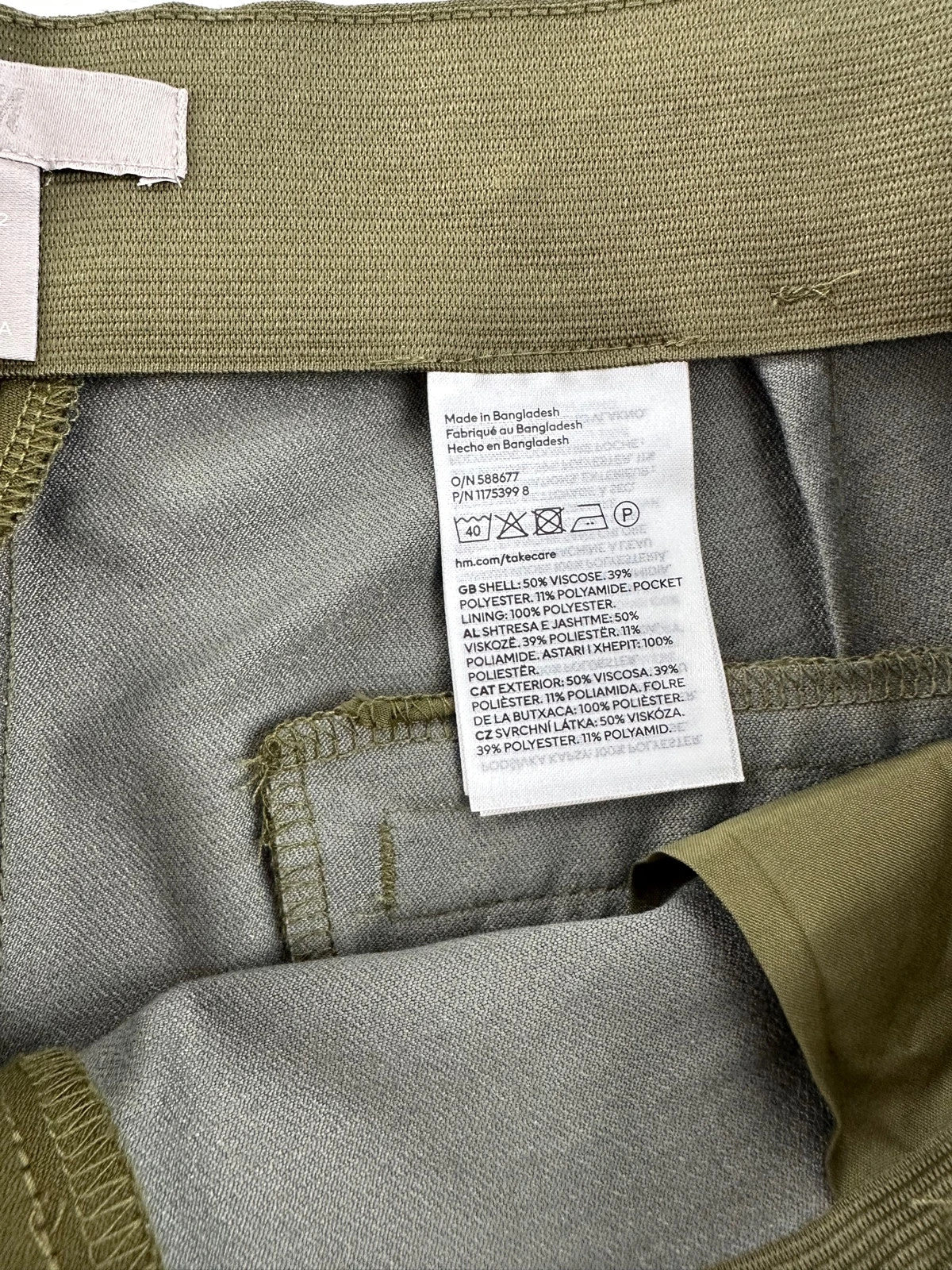 Naujos H&M Kelnės, XL Spley