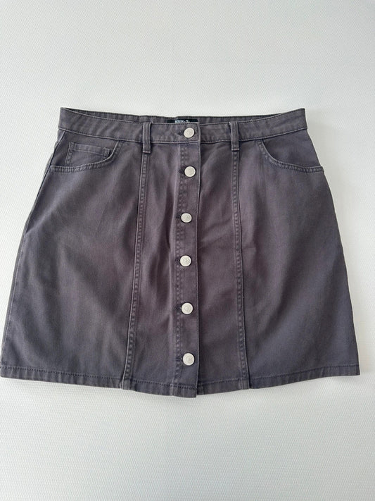 Denim by Tu Džinsinis Sijonas su Sagomis per Vidurį, XL Spley
