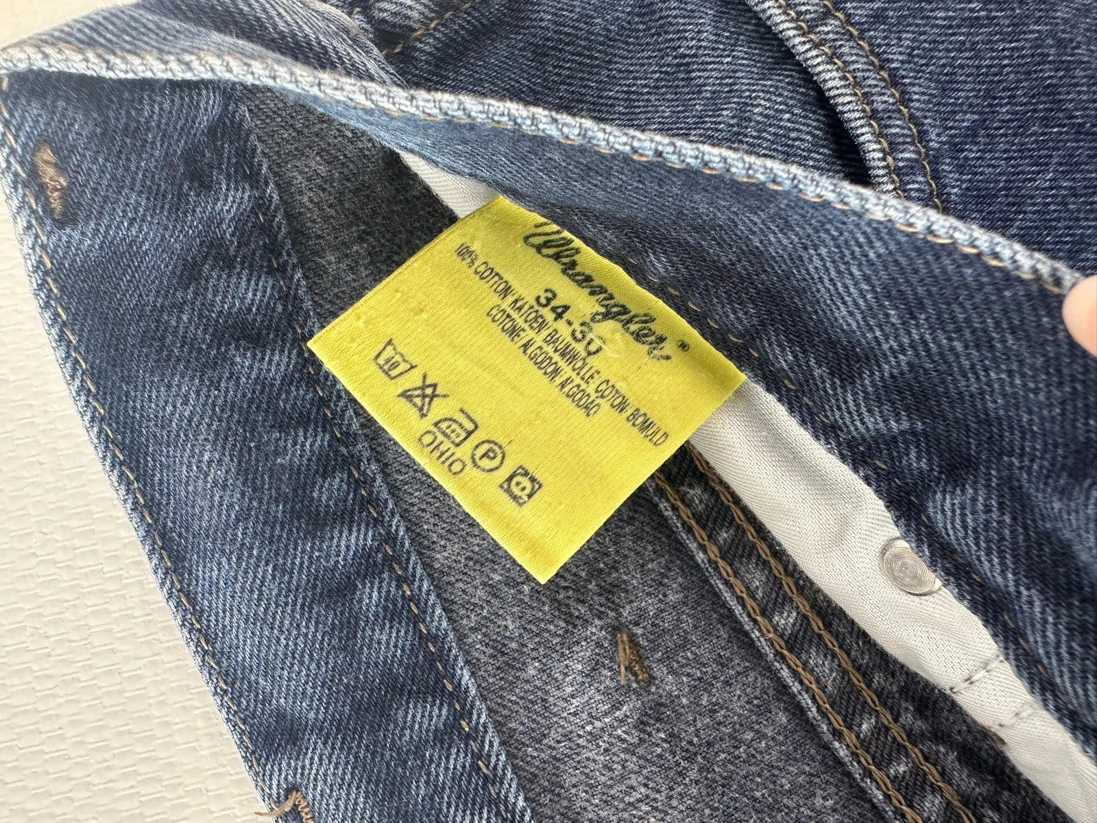 Wrangler Vintage Vyriški Džinsai Spley