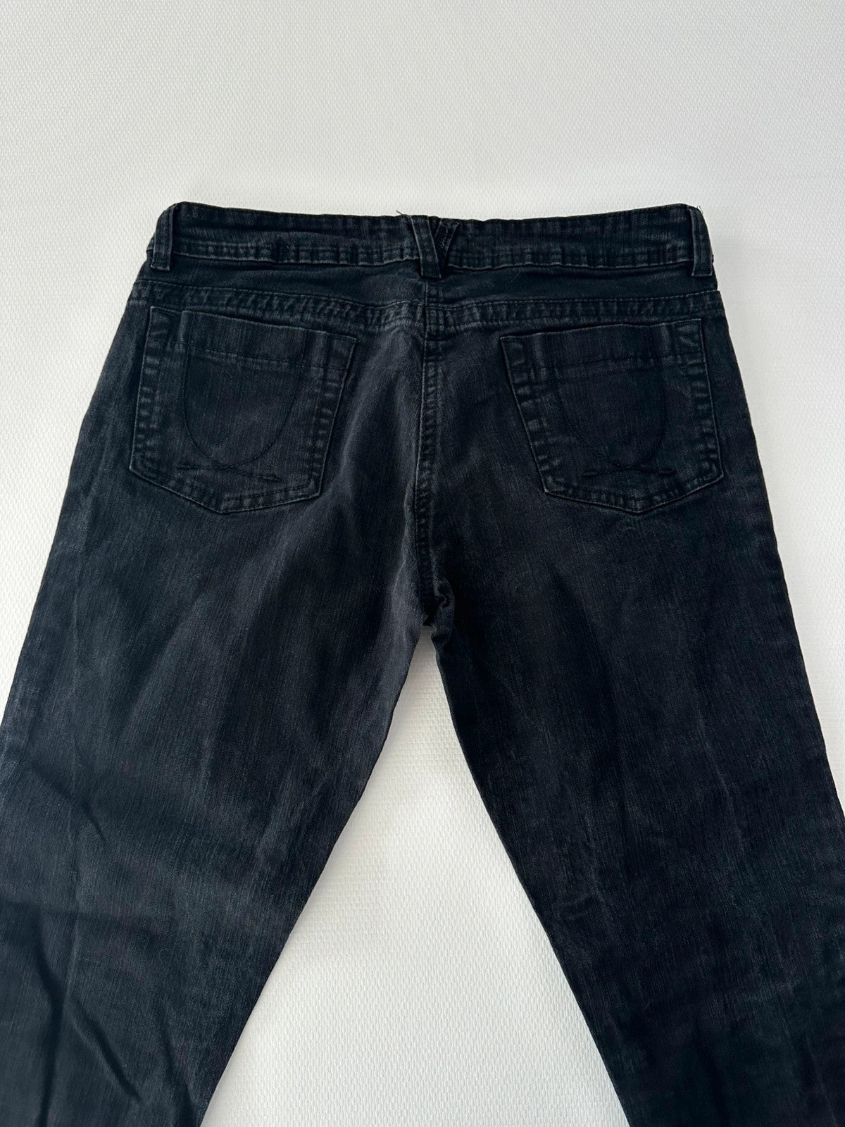 Denim Co Skinny Juodi Džinsai, L Spley