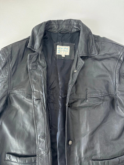 Vintage Genuine Leather Moteriška Odinė Sriukė, L Spley