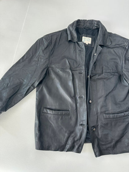 Vintage Genuine Leather Moteriška Odinė Sriukė, L Spley